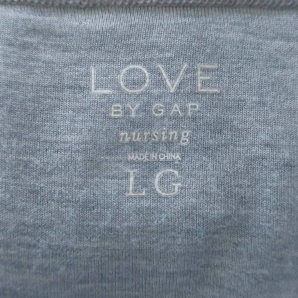 🌟HOST PICK🌟,GAP, Size L, Nursing Striped Lace-Trim Nightgown - Picture 9 of 9